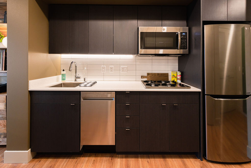 Modern Kitchens At Clark Apartments in Seattle, WA