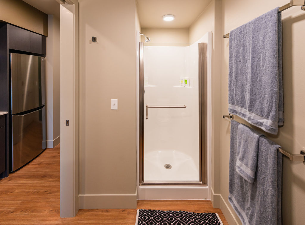 Walk-In Showers At Clark Apartments in Seattle, WA