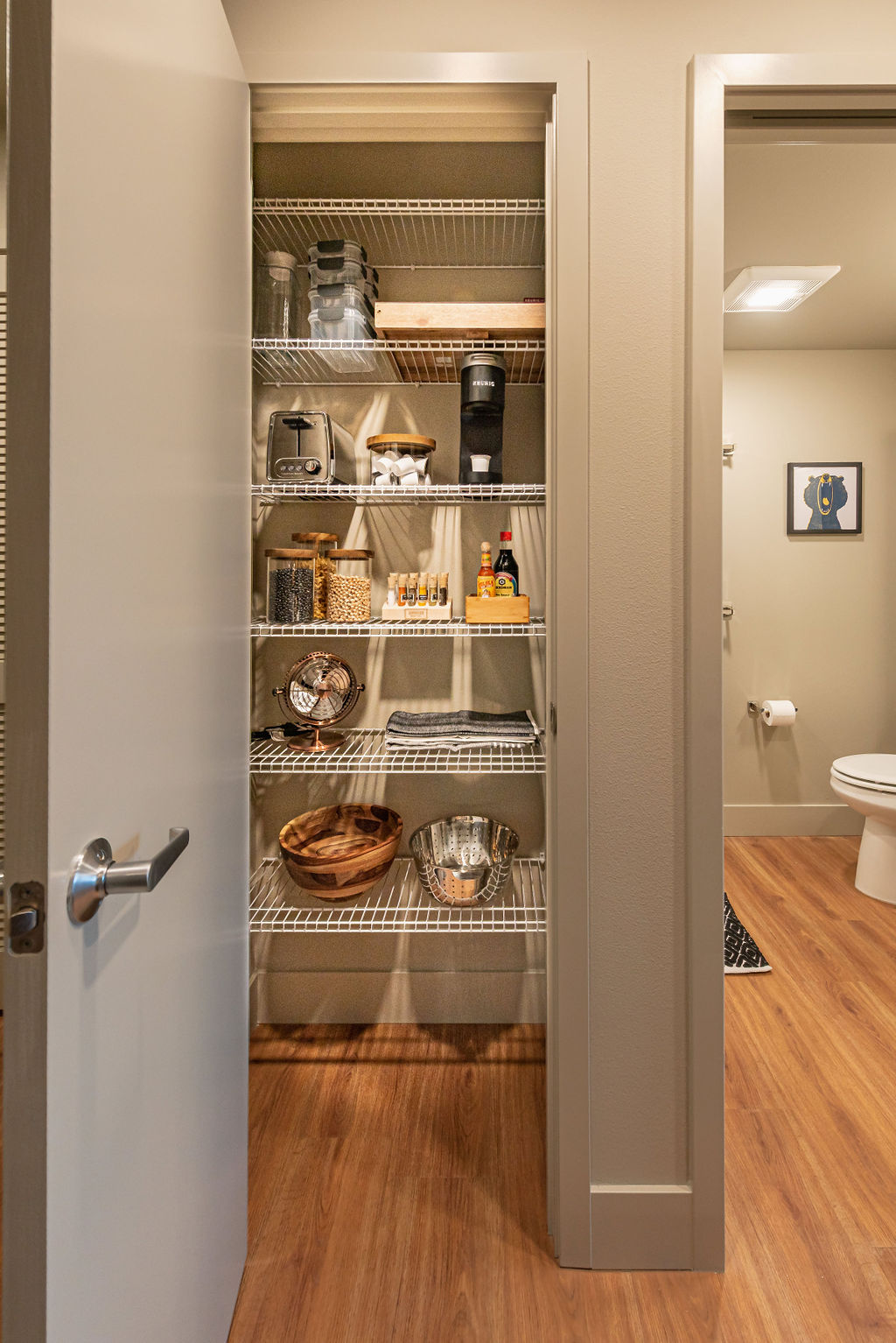 Ample Pantry Storage At Clark Apartments in Seattle, WA
