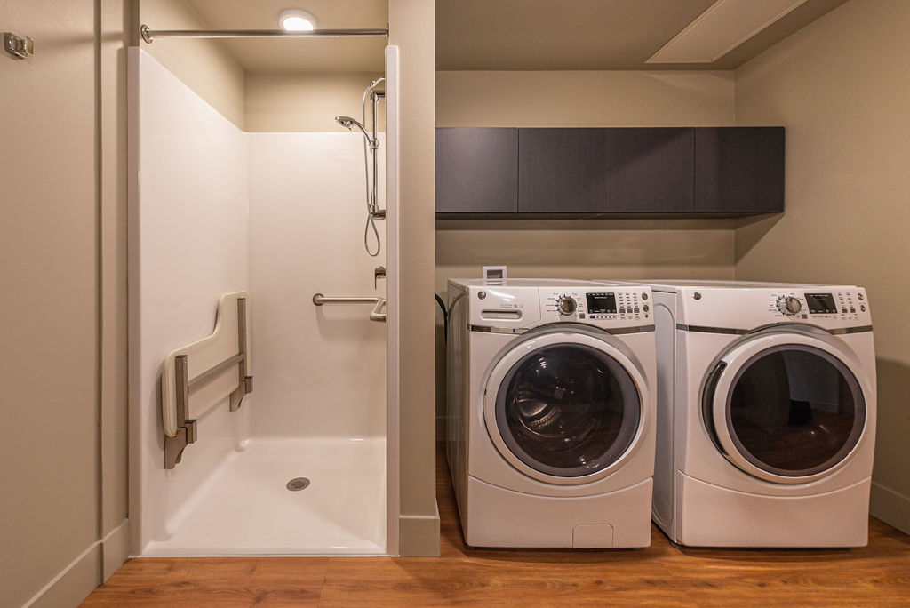 In-Unit Washer & Dryer Sets At Clark Apartments in Seattle, WA